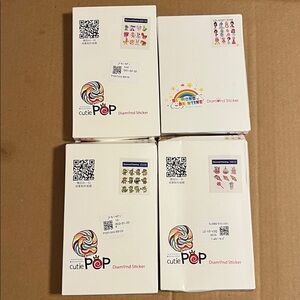 Animal Diamond Painting Sticker Set craft